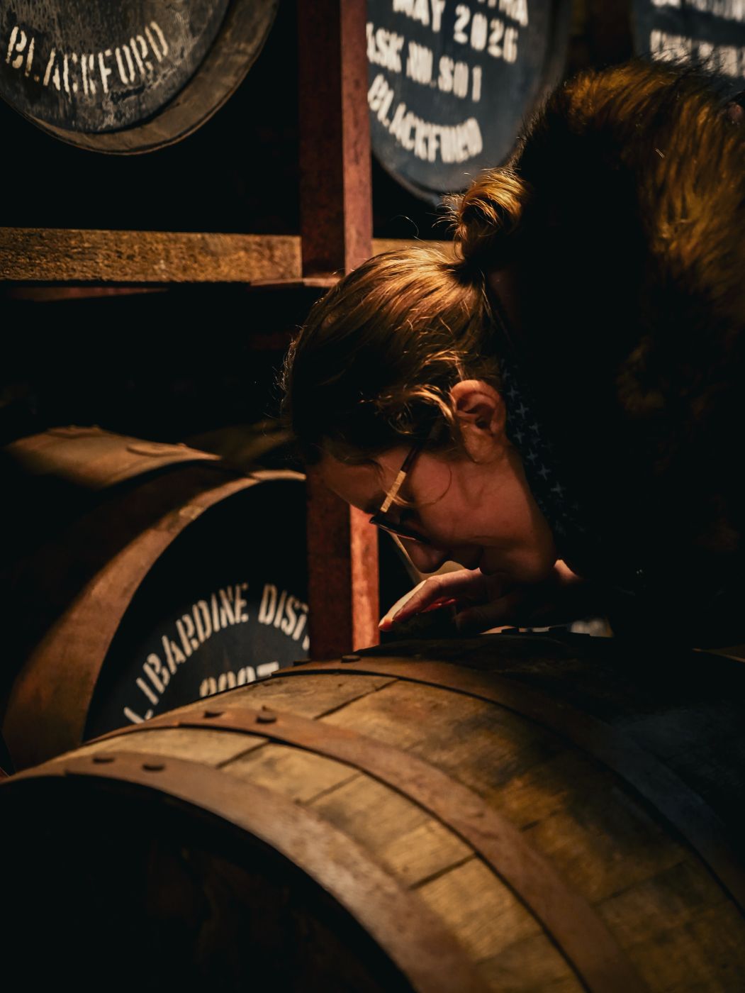 Besuch im Warehouse von Tullibardine