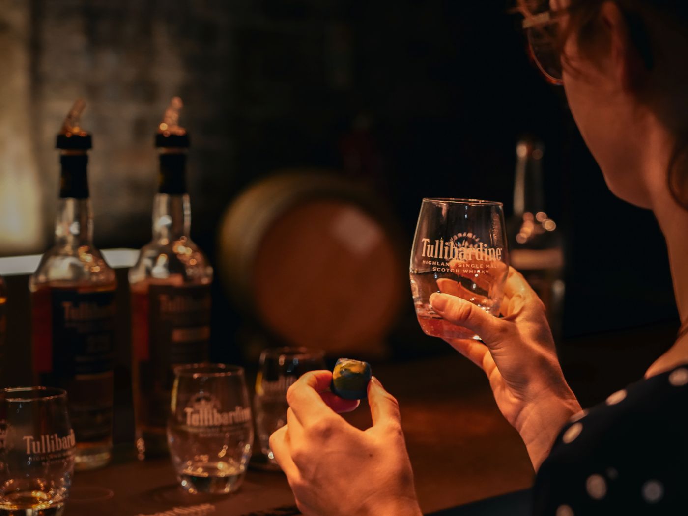 Whisky und Schokoladen-Tasting in der Tullibardine Destillerie