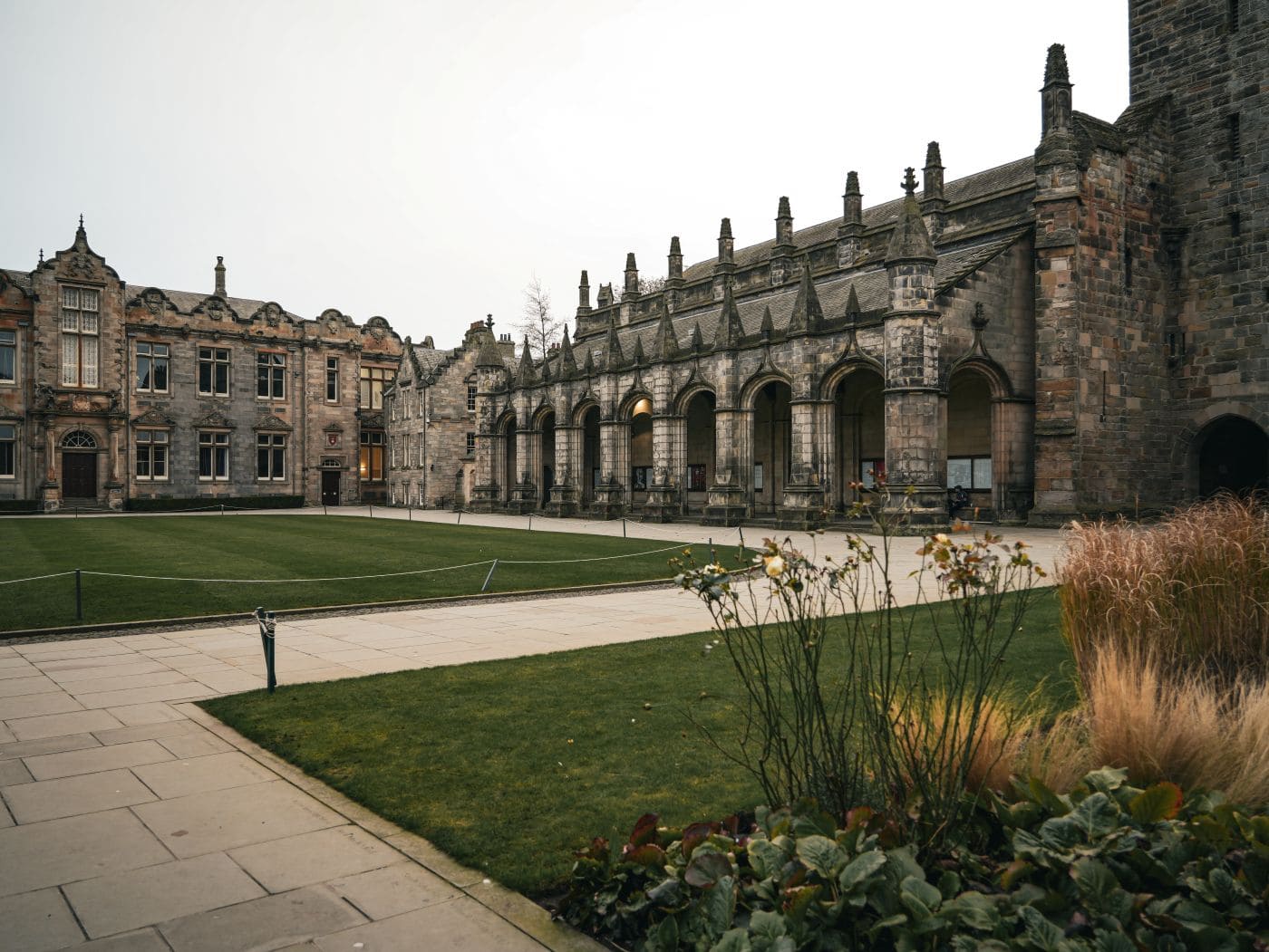 Innenhof eines der Gebäude der Universtität von St Andrews
