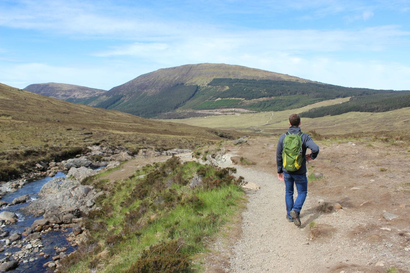 Wanderung entlang der Fairy Pools auf Skye