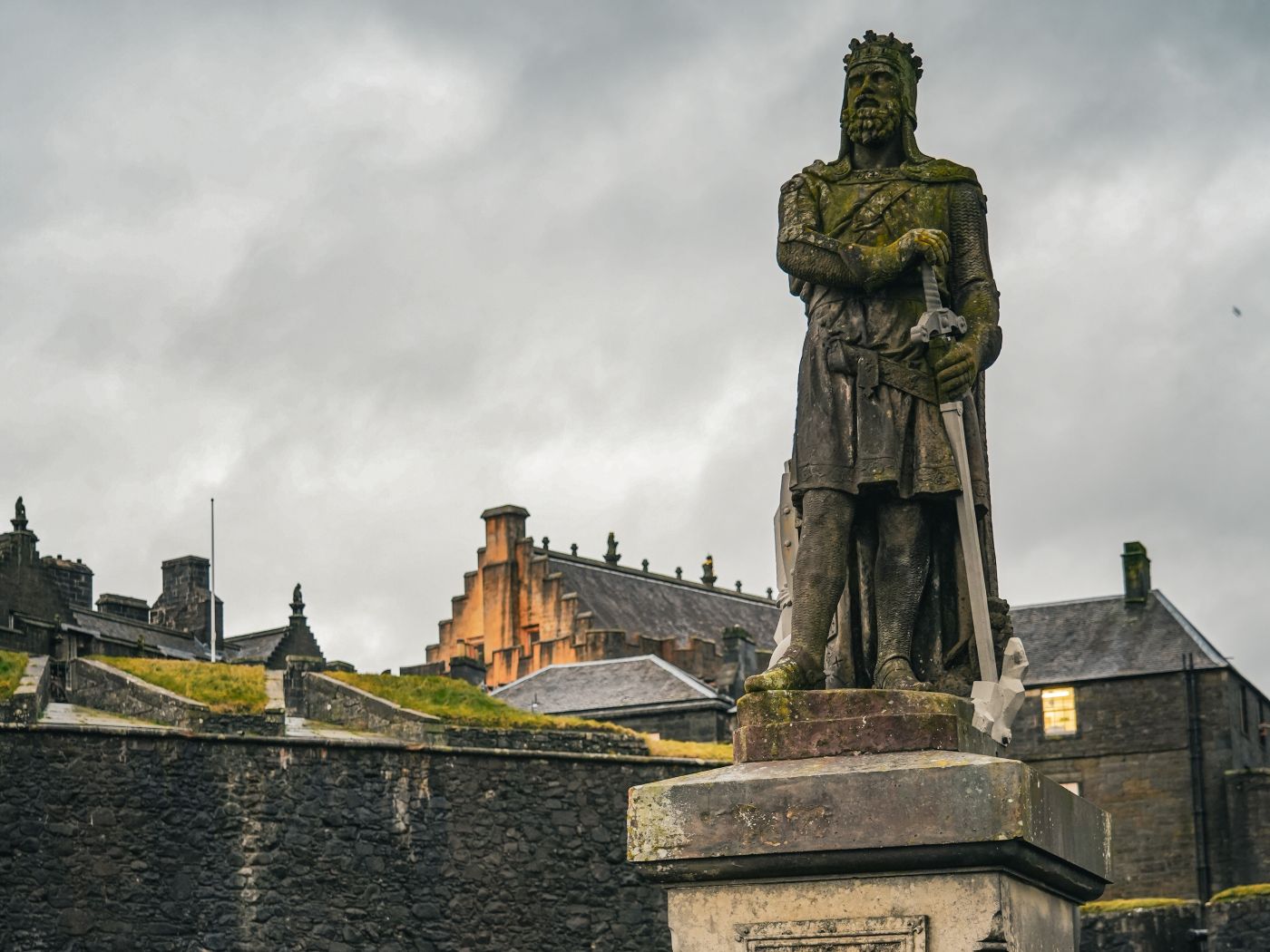 William Wallace Statue am Stirling Castle