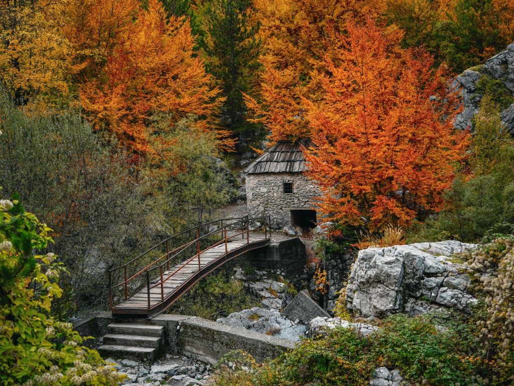 Die alte Mühle im Valbona Tal