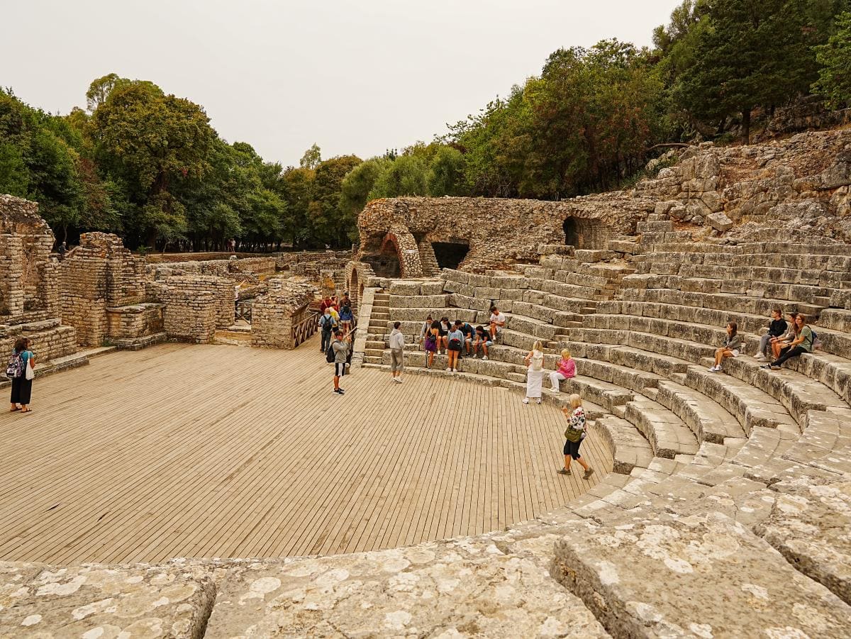 Das Amphitheater von Butrint