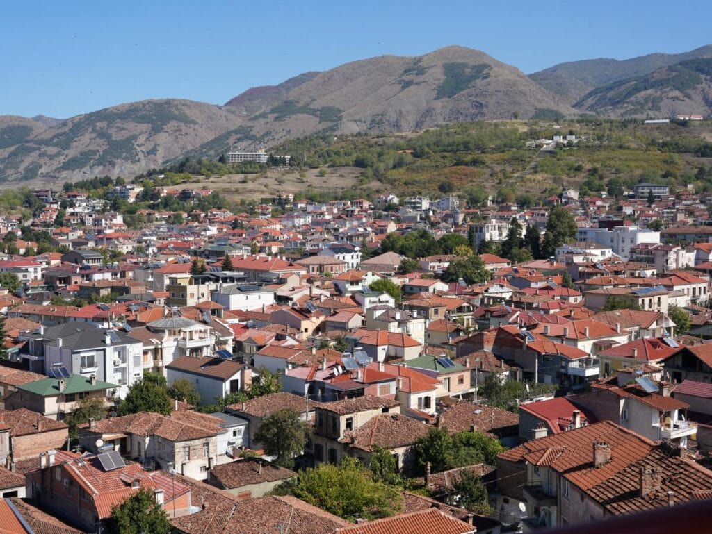 Berge rund um Korca