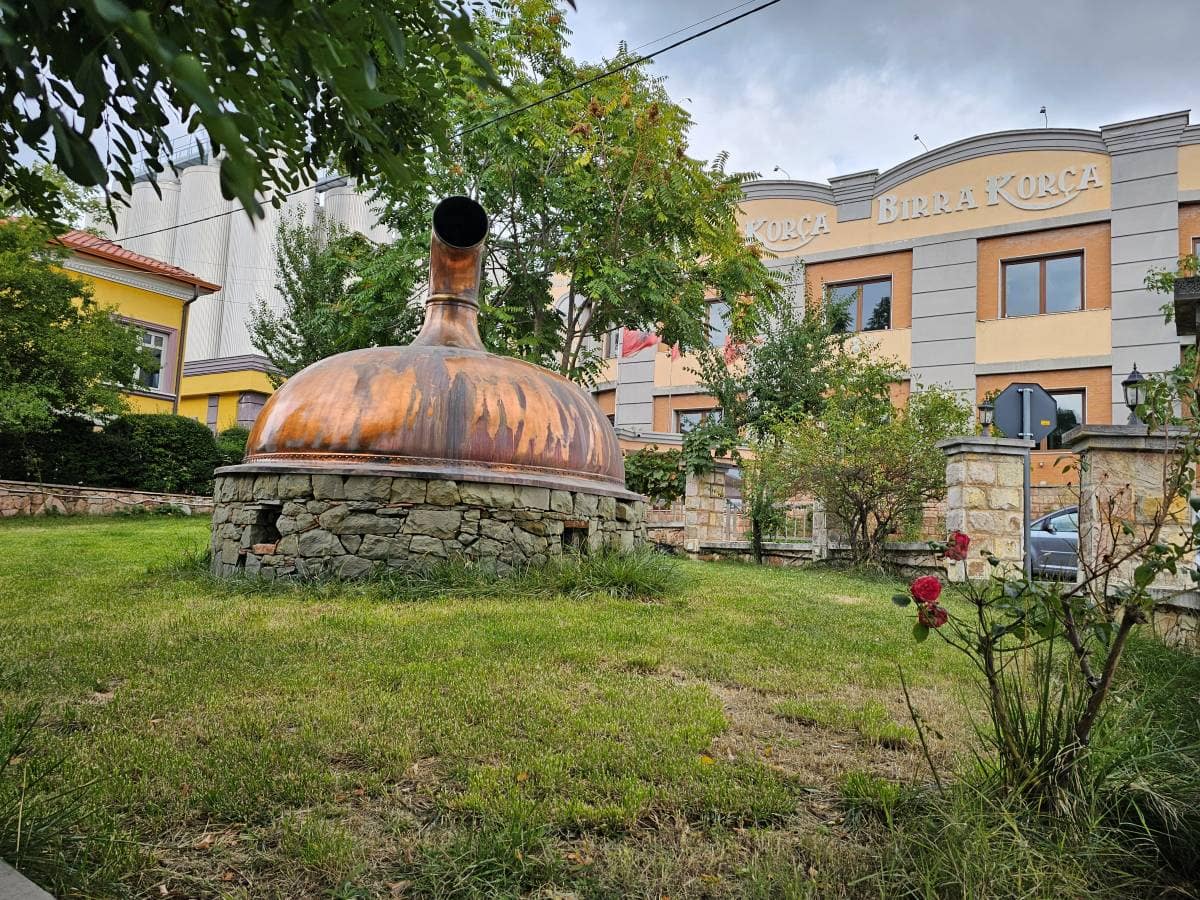 Brauerei von Korca in Albanien