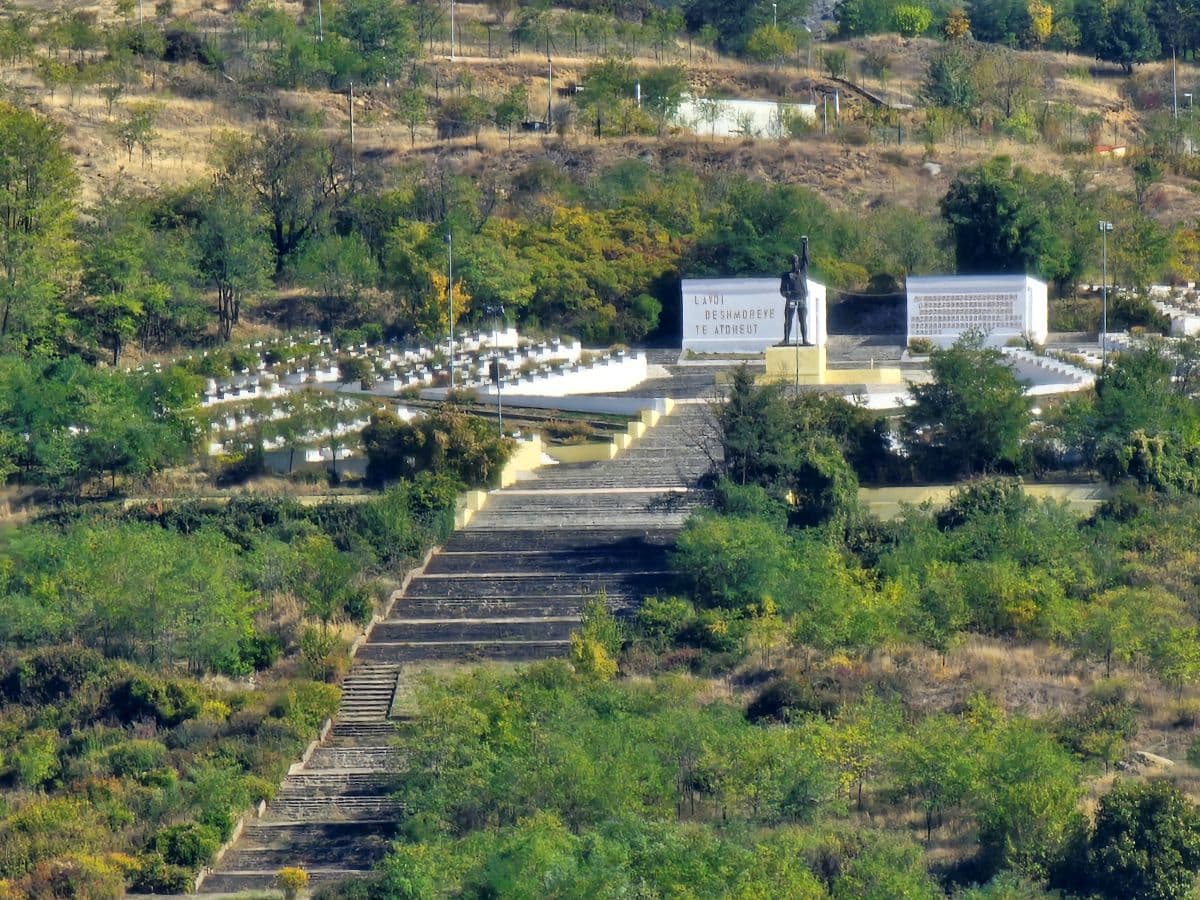 Märtyrer-Denkmal in Korca