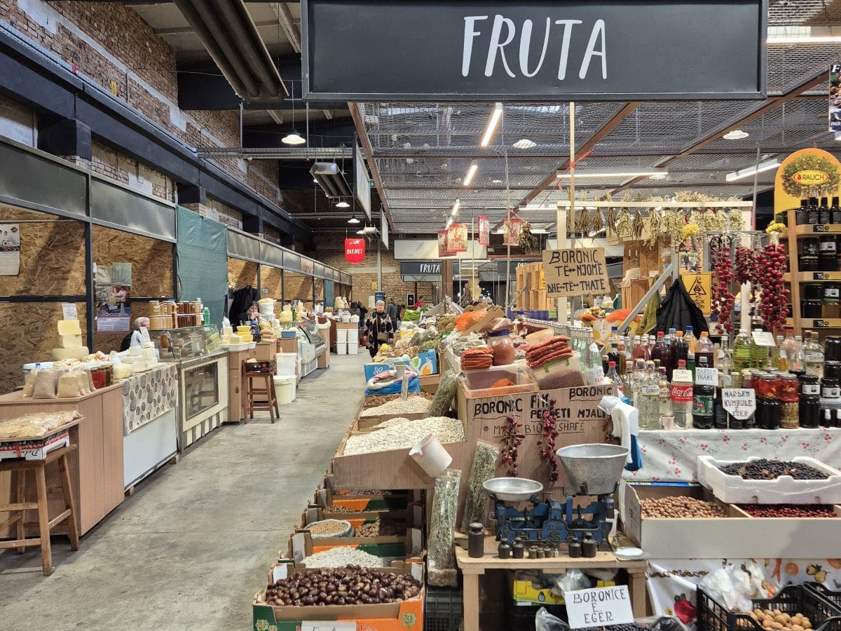 Markthalle von Korca