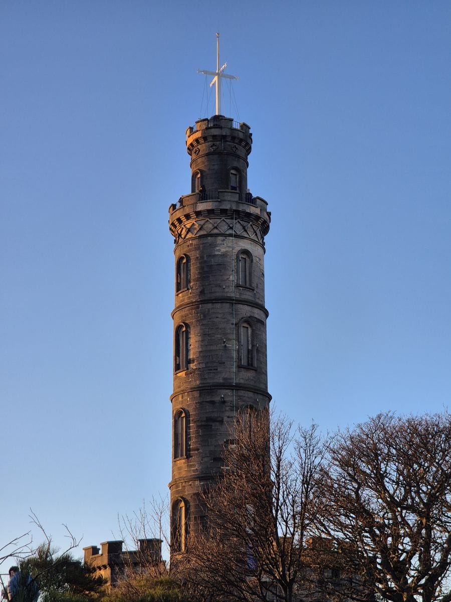 Nelson Monument Turm auf dem Calton Hill