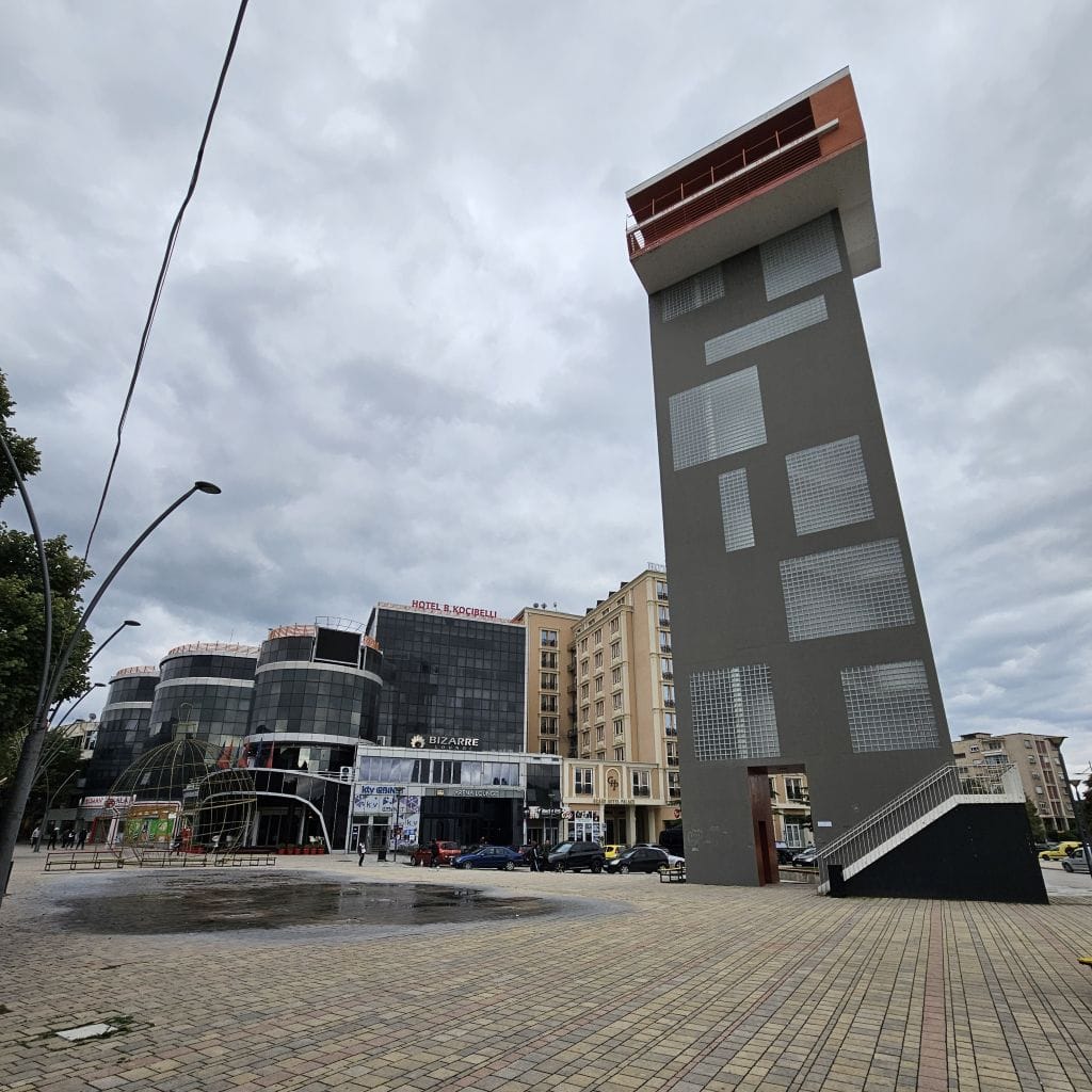 Der Panorama Turm von Korca
