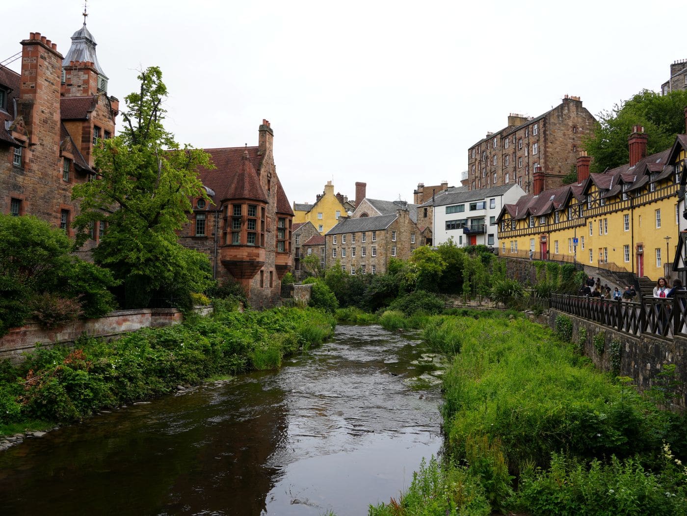 Das bekannteste Fotomotiv im Dean Village