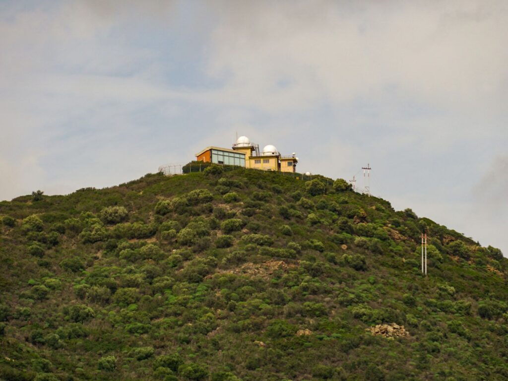 Militärische Radarstation bei Quirra, Sardinien