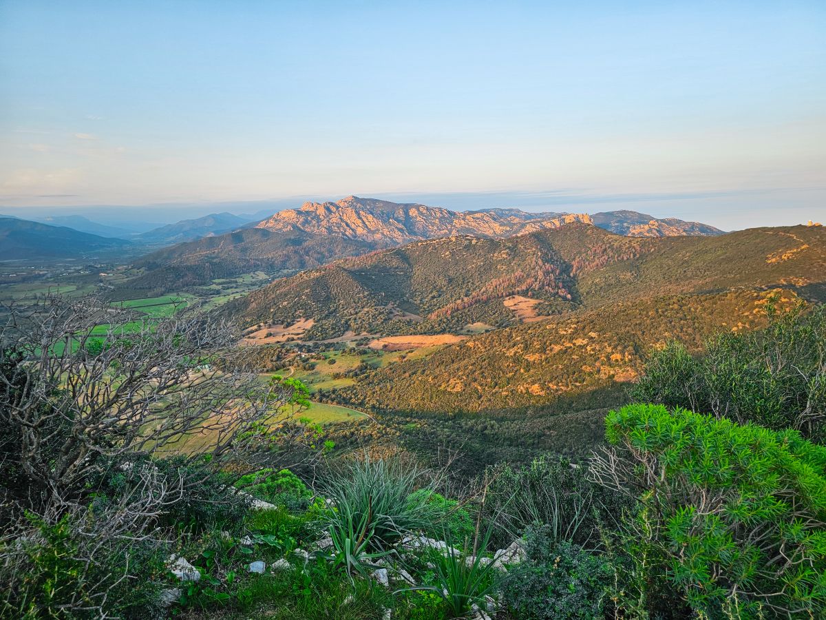 Blick auf den "Salto di Quirra"