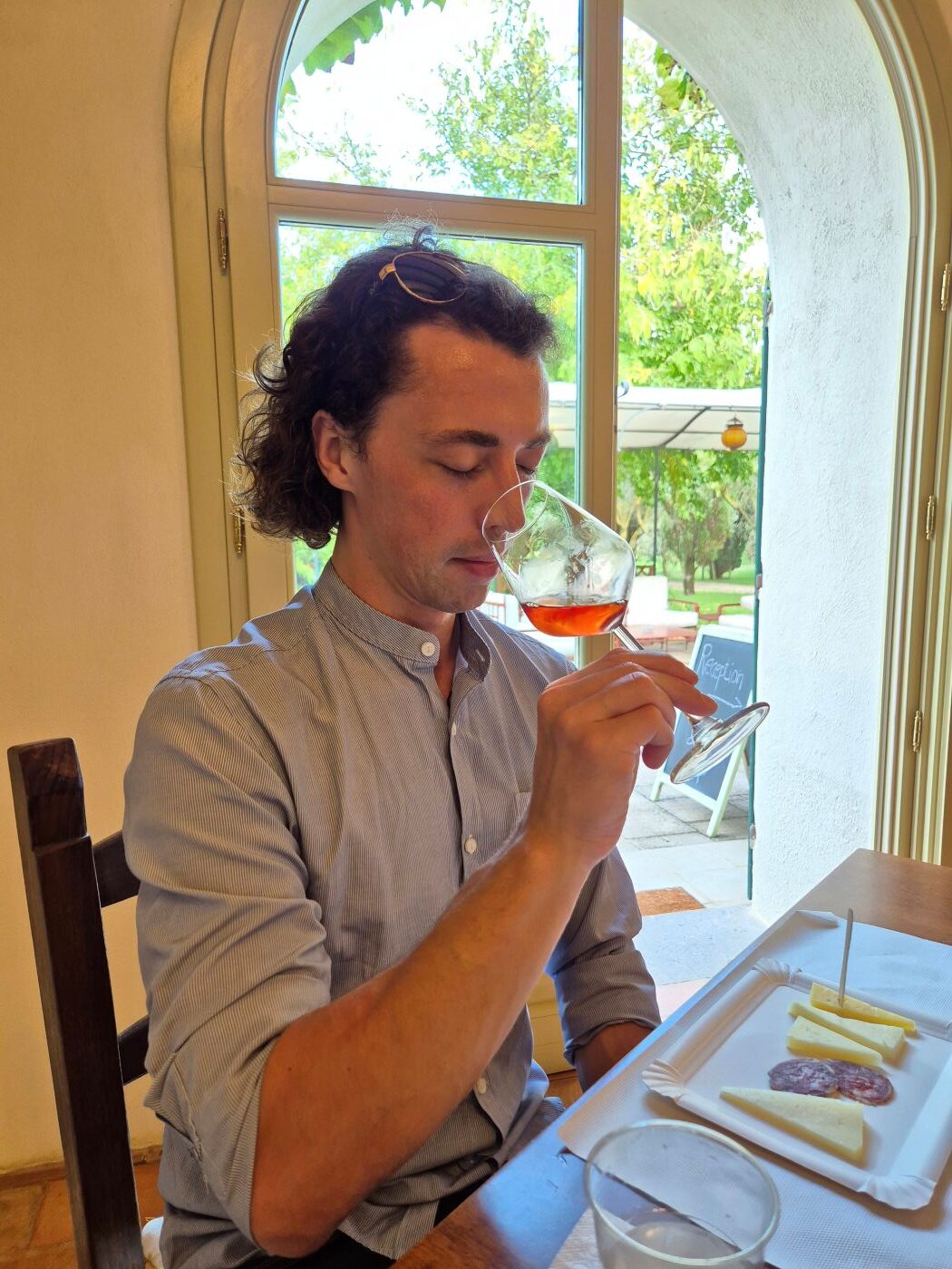 Weinprobe auf Sardinien nahe Alghero