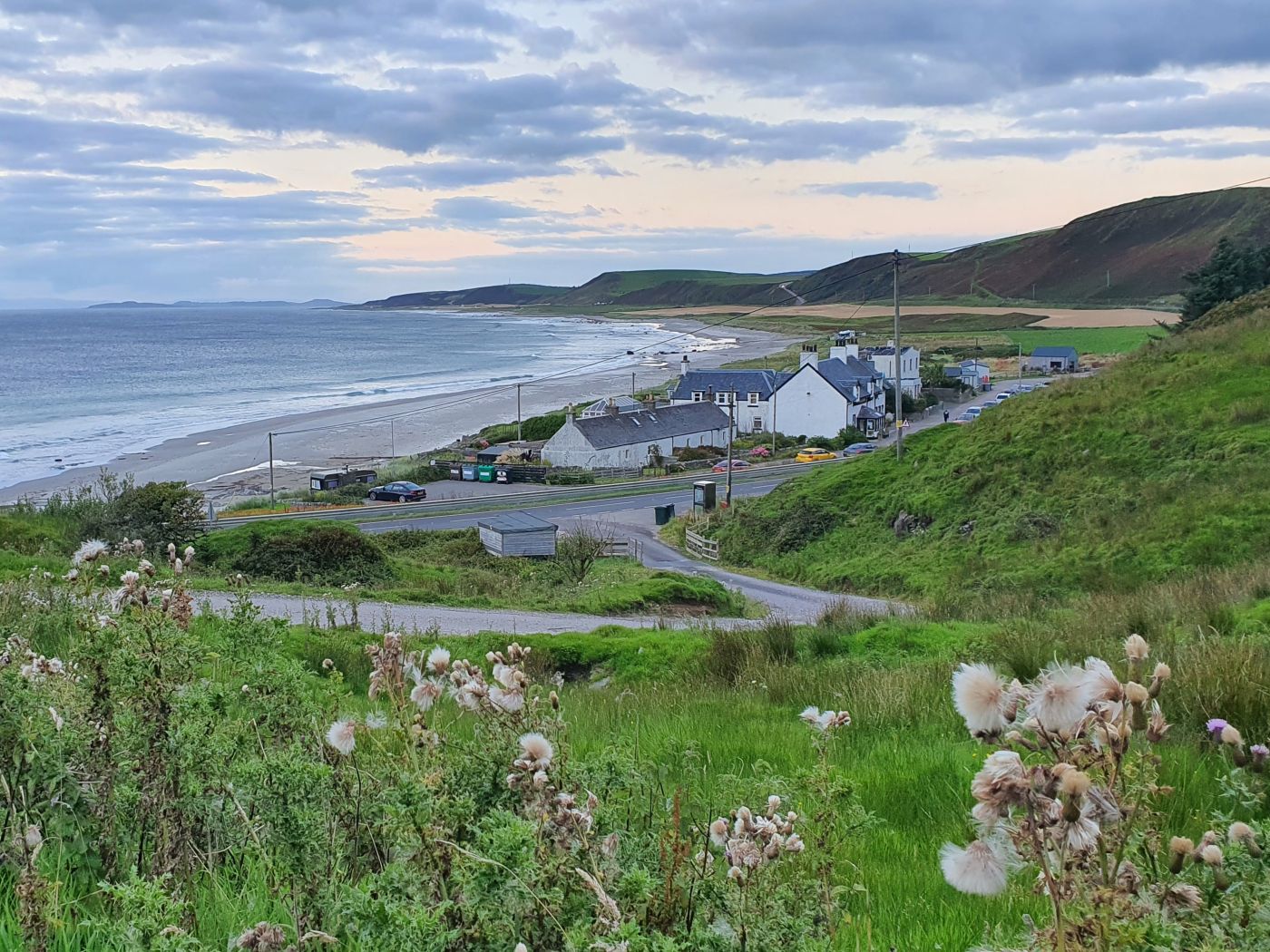 Das Argyll Hotel auf der Halbinsel Kintyre in Schottland