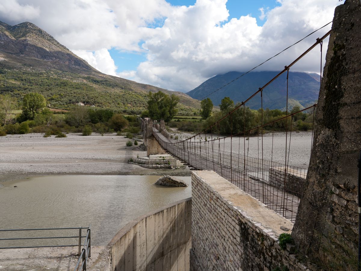 Brücke in Tepelena, Albanien