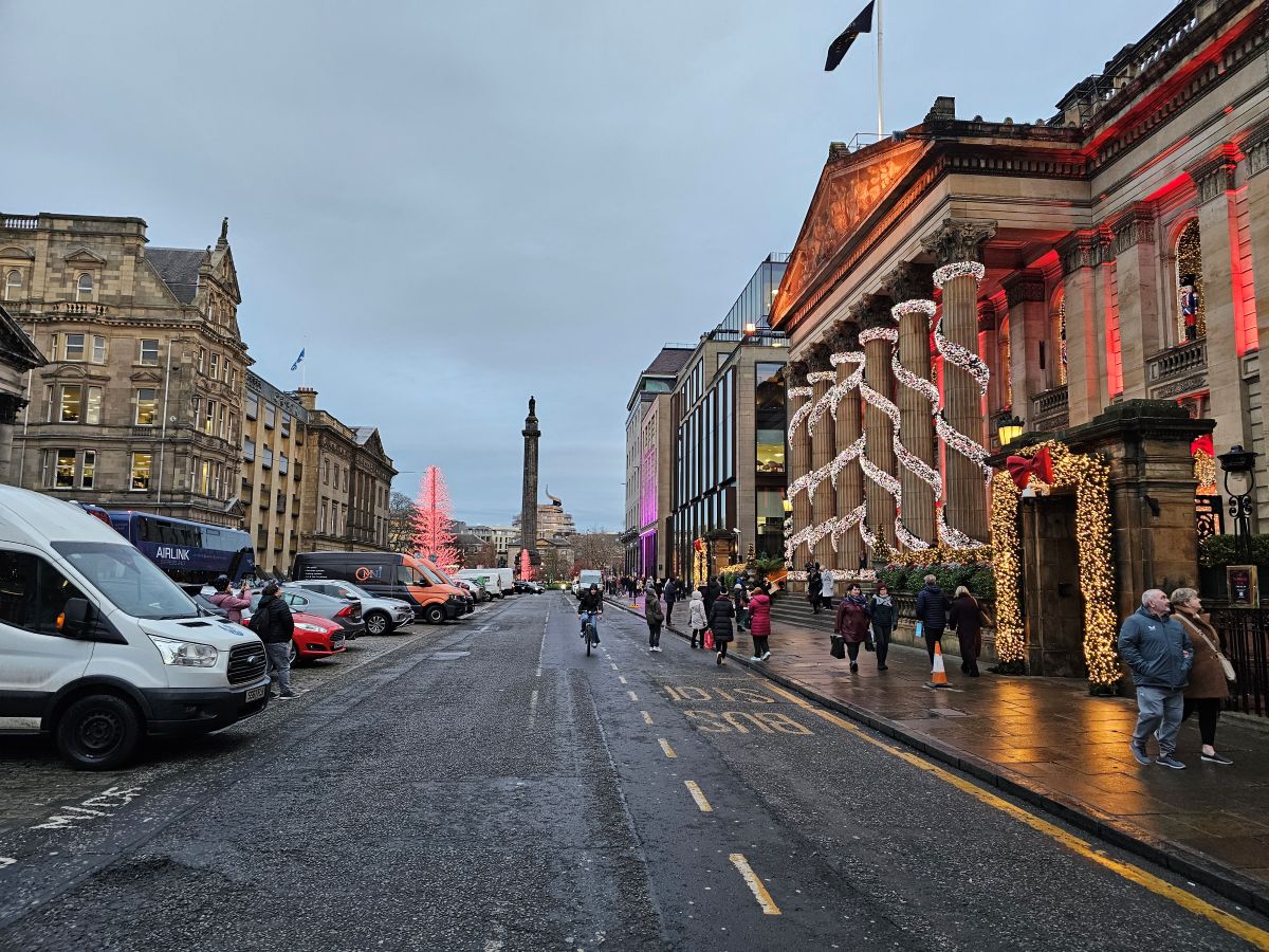 Die George Street in Edinburgh
