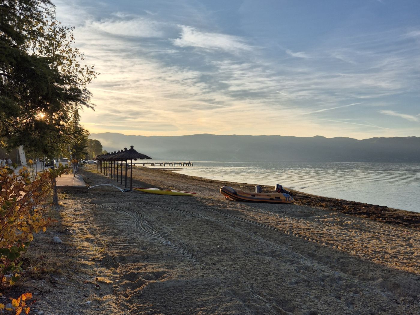 Der Ohridsee in Albanien