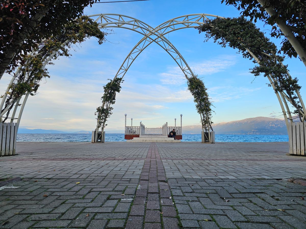 See-Promenade von Pogradec