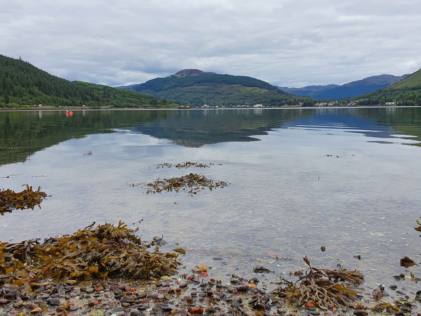 Loch Long, im Loch Lomond and the Trossachs Nationalpark, im September