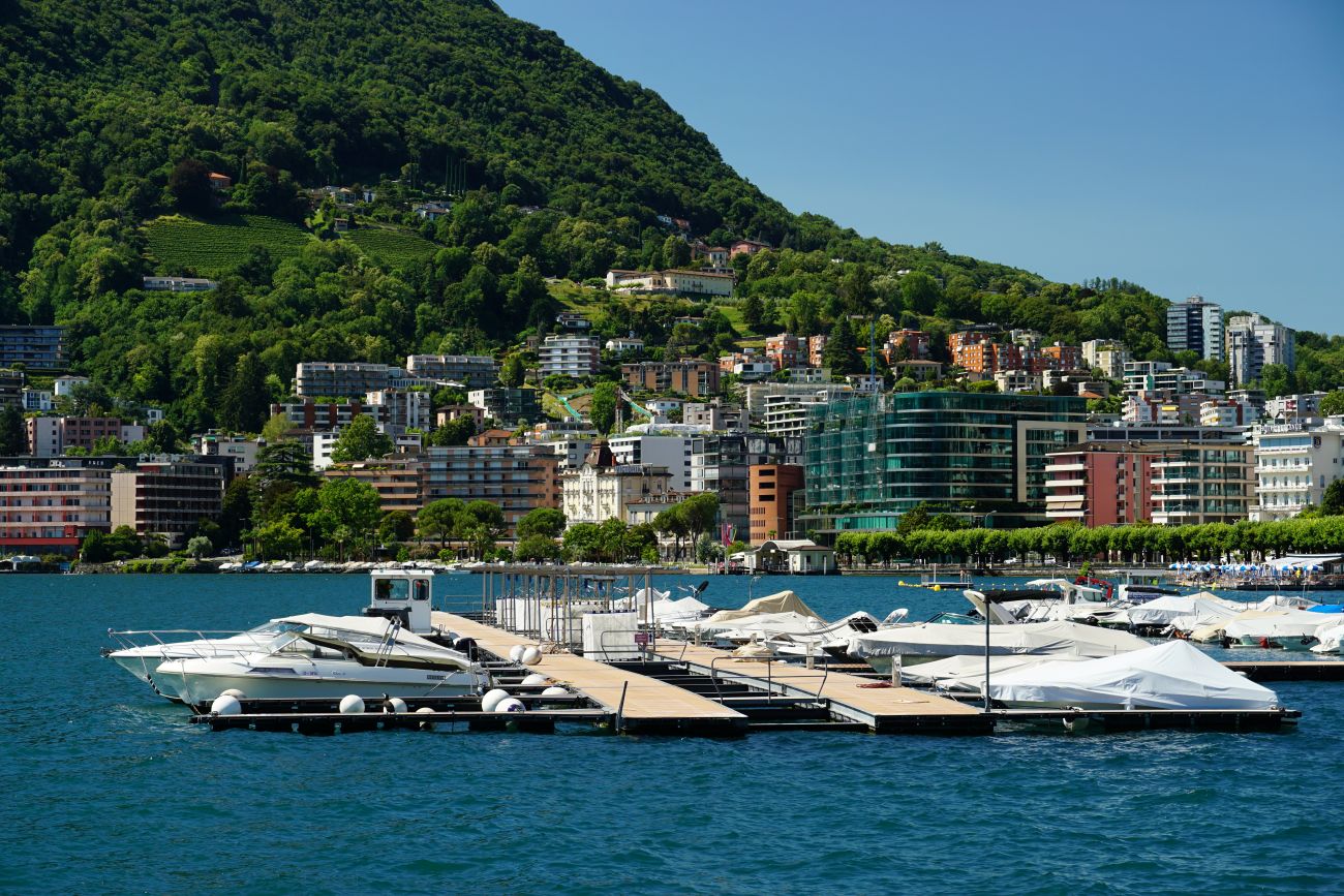 Blick auf Lugano Paradiso