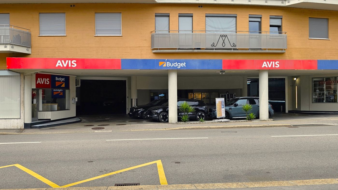 Mietwagenstation von Budget/Avis in Lugano