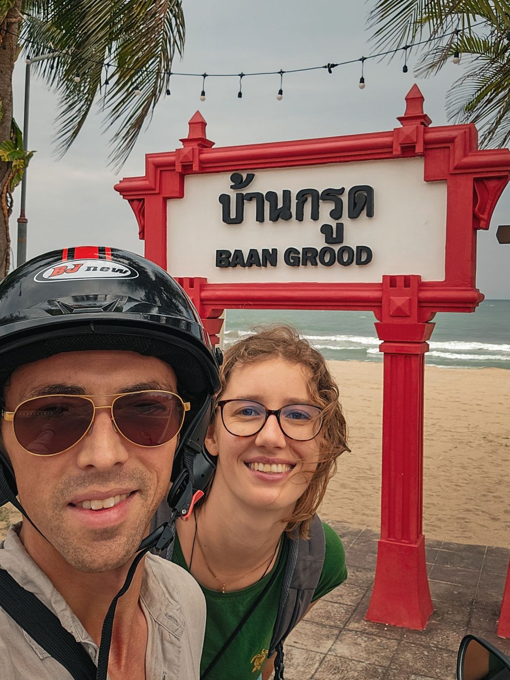 Theresa und Chris von Reisekröten in Baan Grood, Thailand