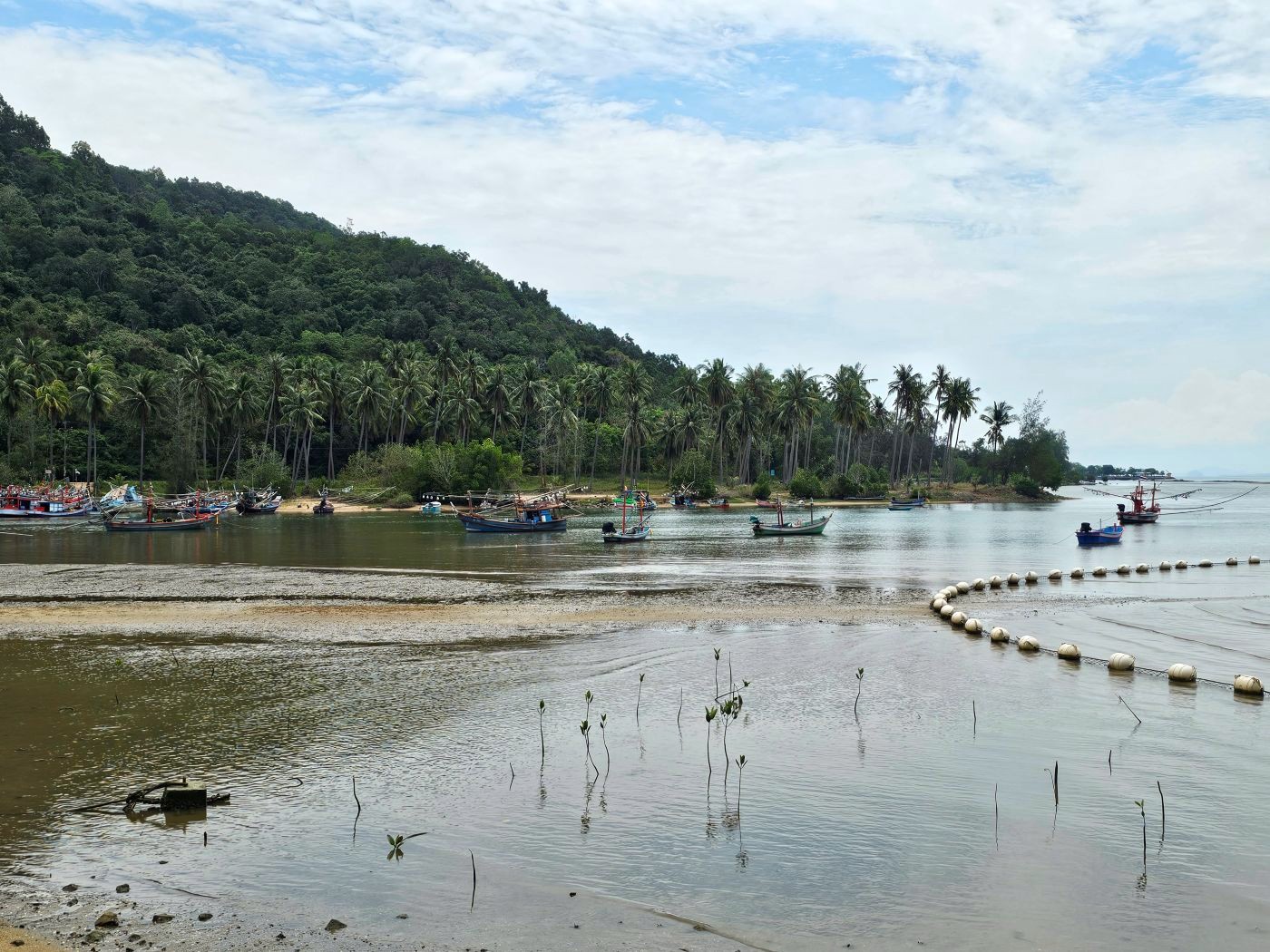 Fischerhafen von Bang Saphan