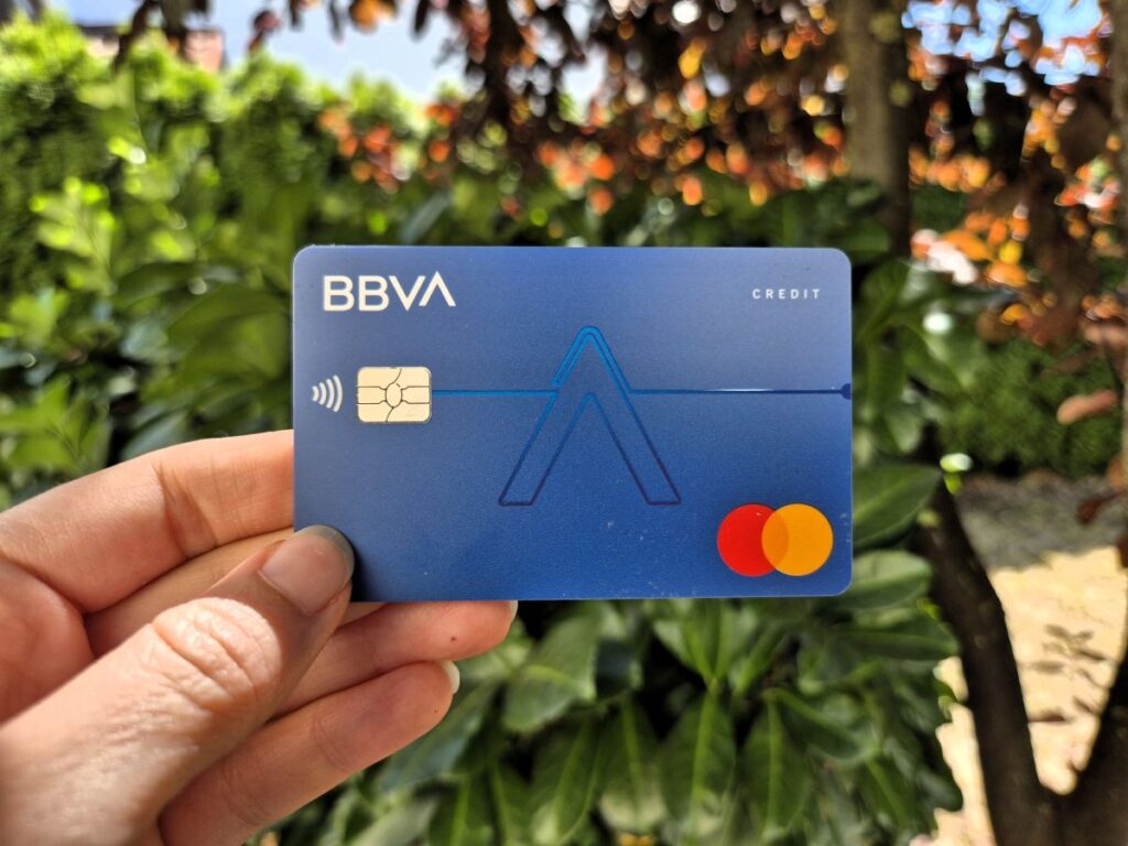 Physische BBVA Kreditkarte