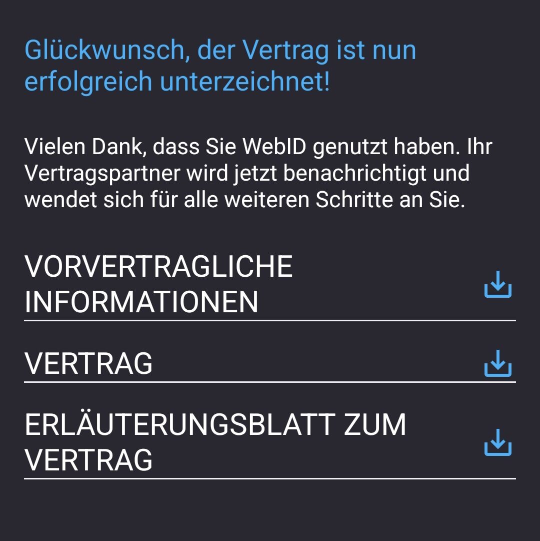 Vorvertragliche Unterlagen im Antragsprozess der BBVA Kreditkarte