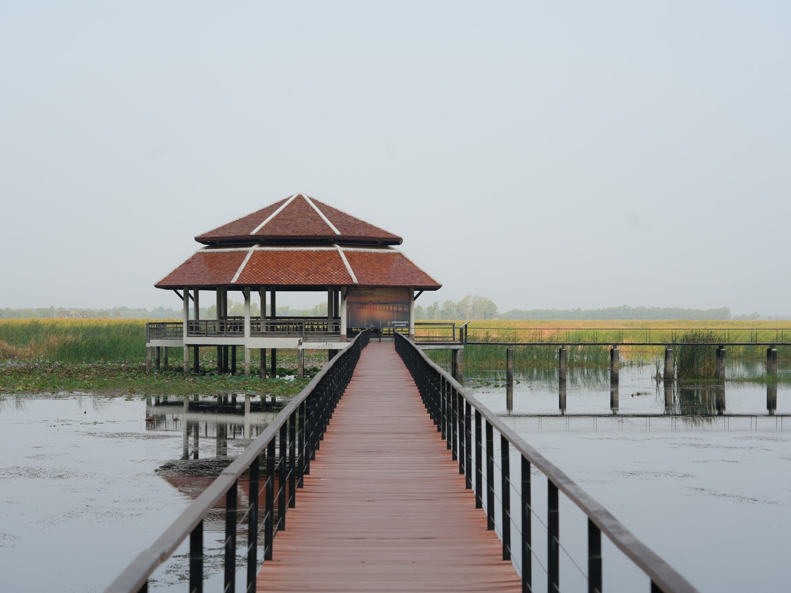 Der Bueng Bua Boardwalk im Sam Roi Yot Nationalpark