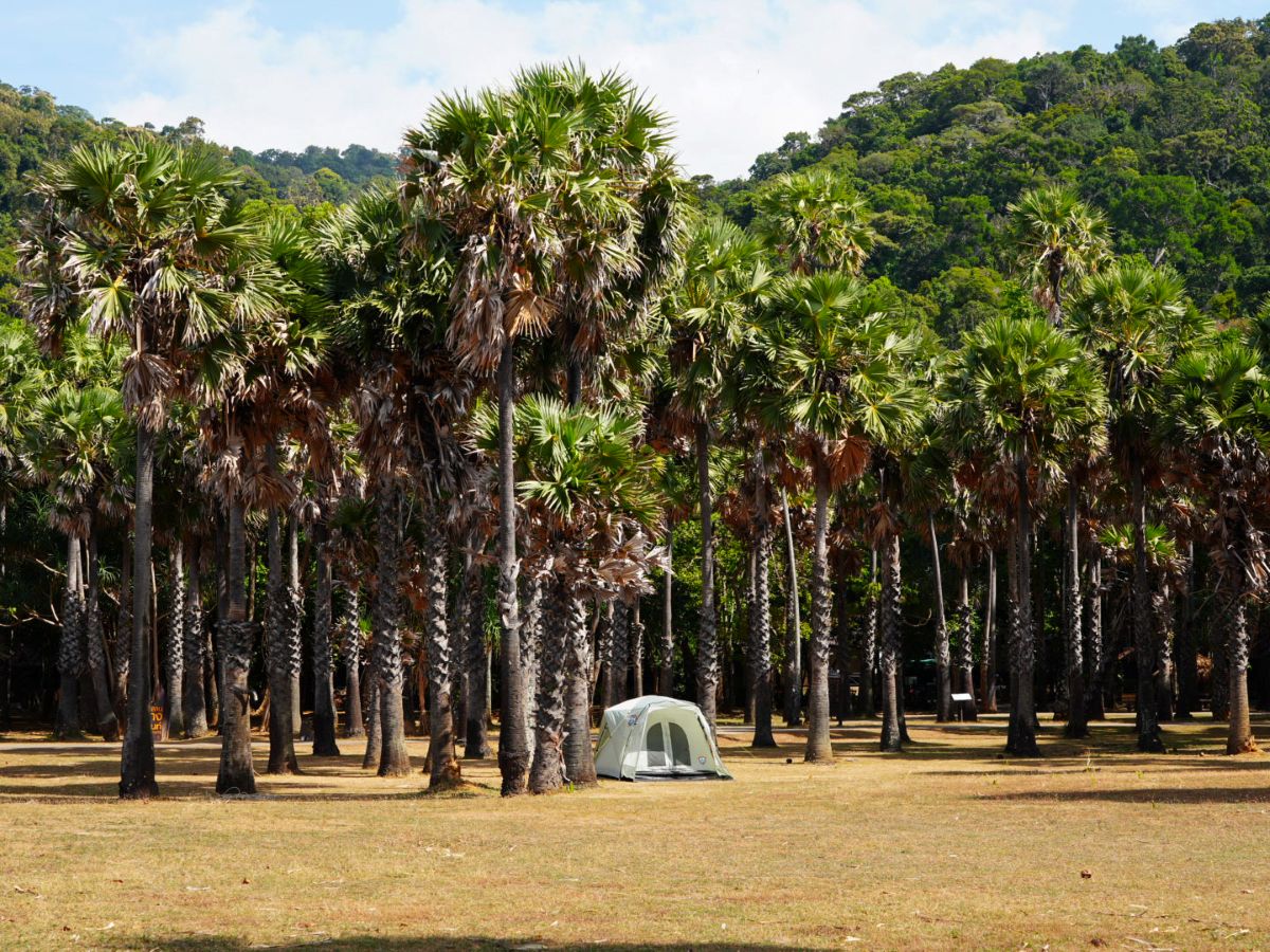 Zelt im Koh Lanta Nationalpark