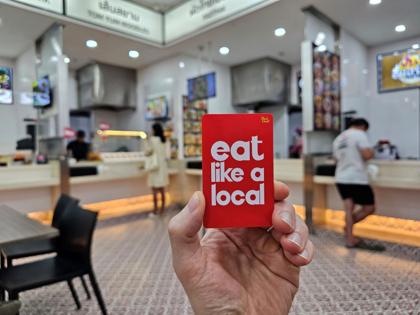 Im Limelight Foodcourt auf Phuket