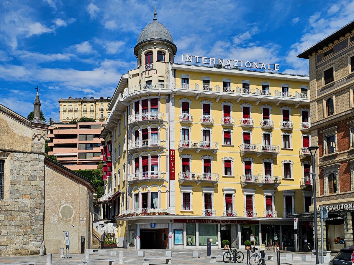 Das Hotel Internazional au Lac in Lugano