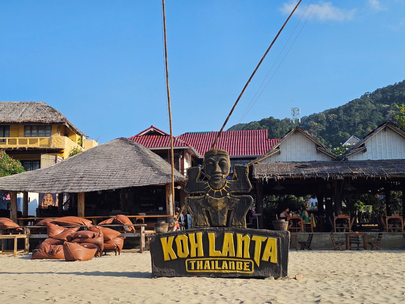 Die Koh Lanta Statue am Kantiang Beach