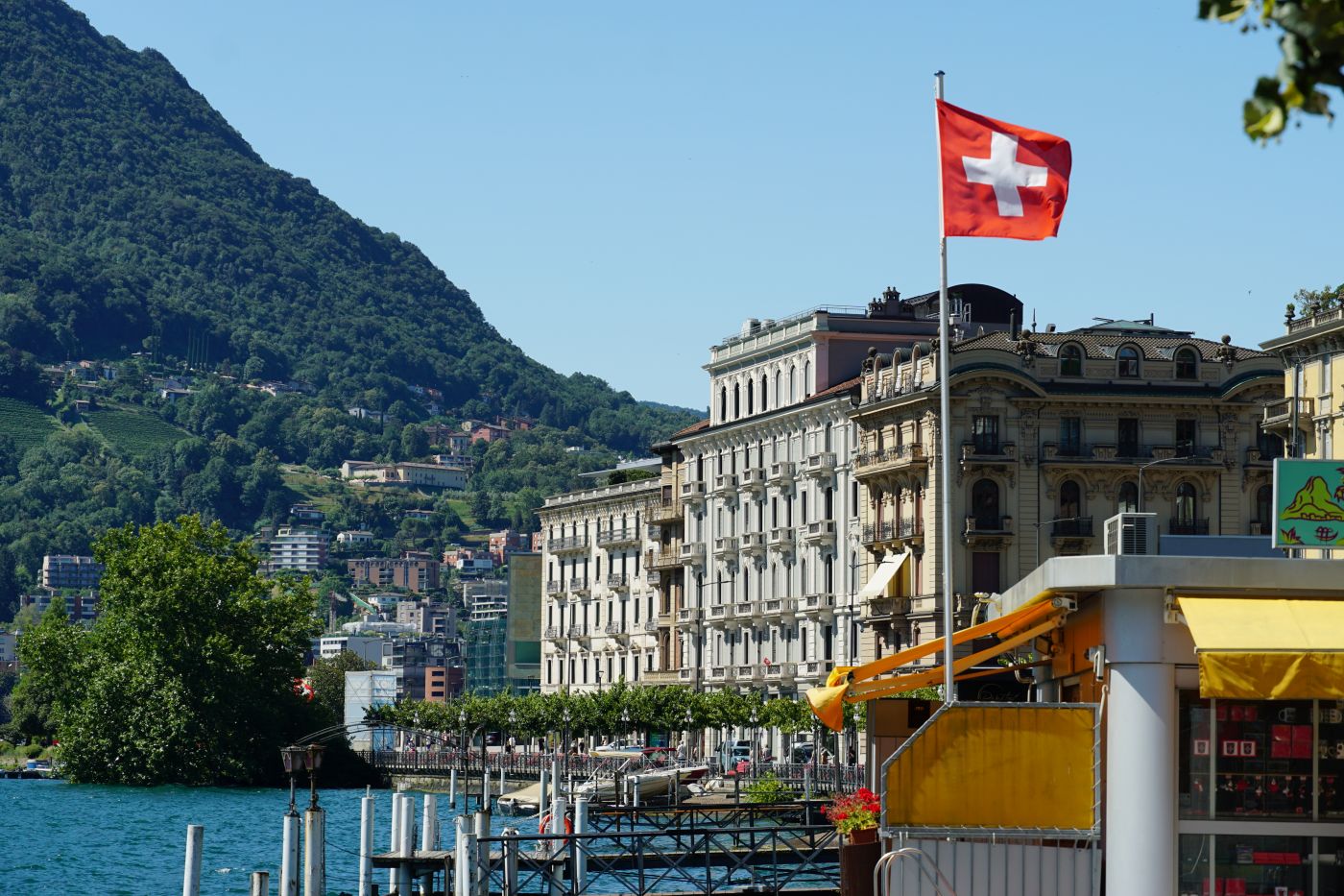 Lugano in der Schweiz
