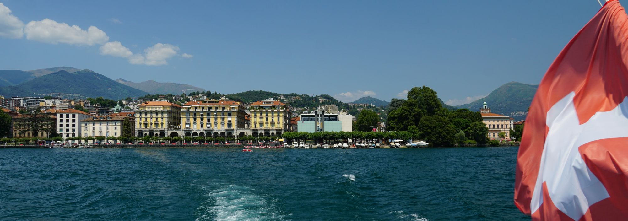 Lugano in der Schweiz