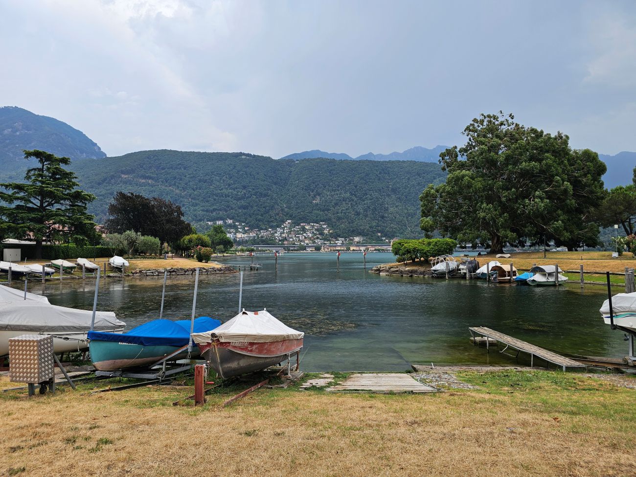 Hafen von Melide