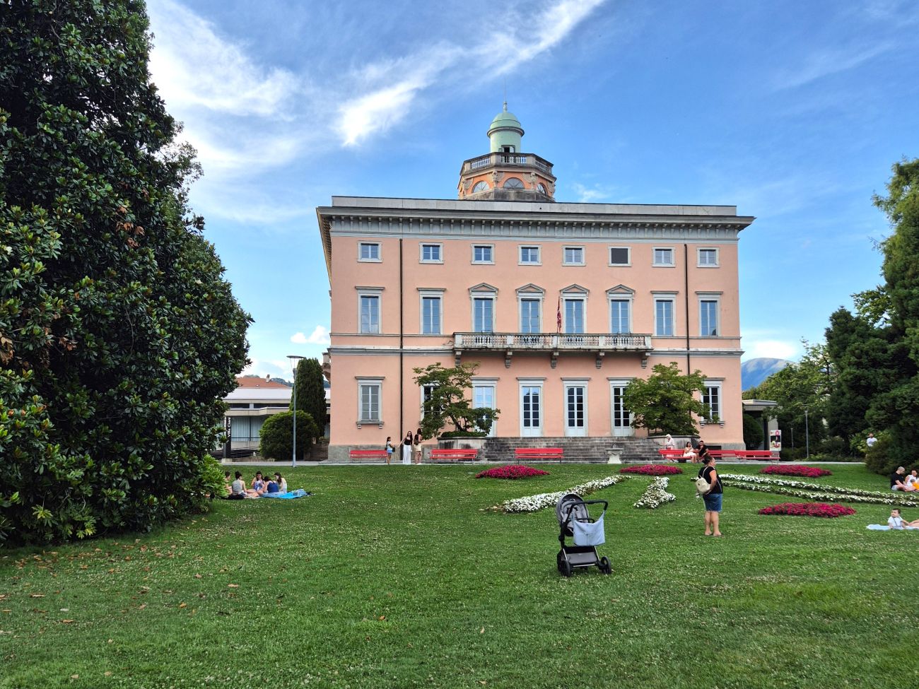 Villa Ciani im Parco Ciani in Lugano