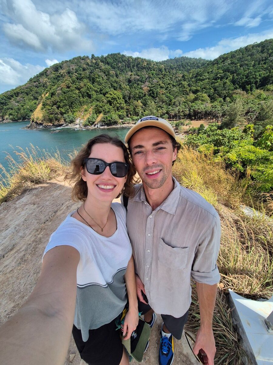 Chris und Theresa von Reisekröten im Mu Koh Lanta Nationalpark