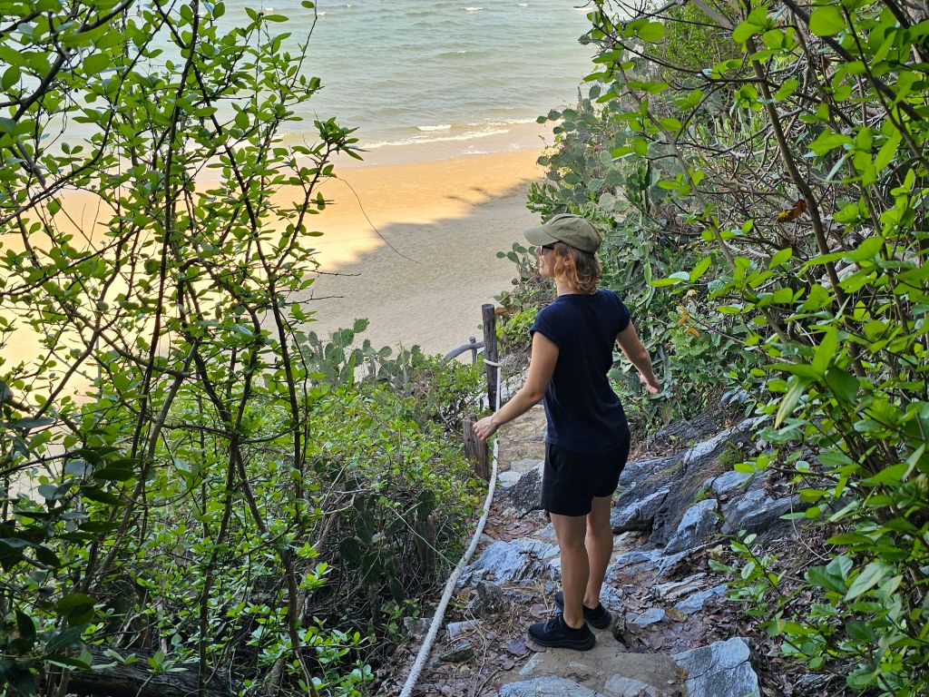 Theresa, am Khao Kalok Beach, Pran Buri, Thailand