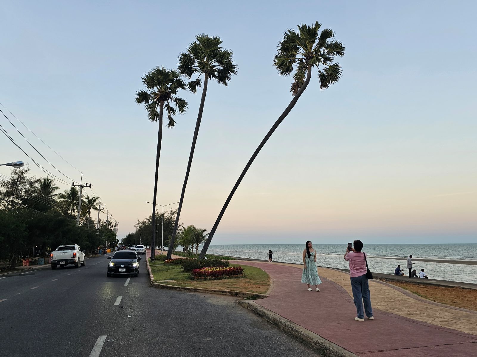 Die Drei Palmen von Pak Nam Pran