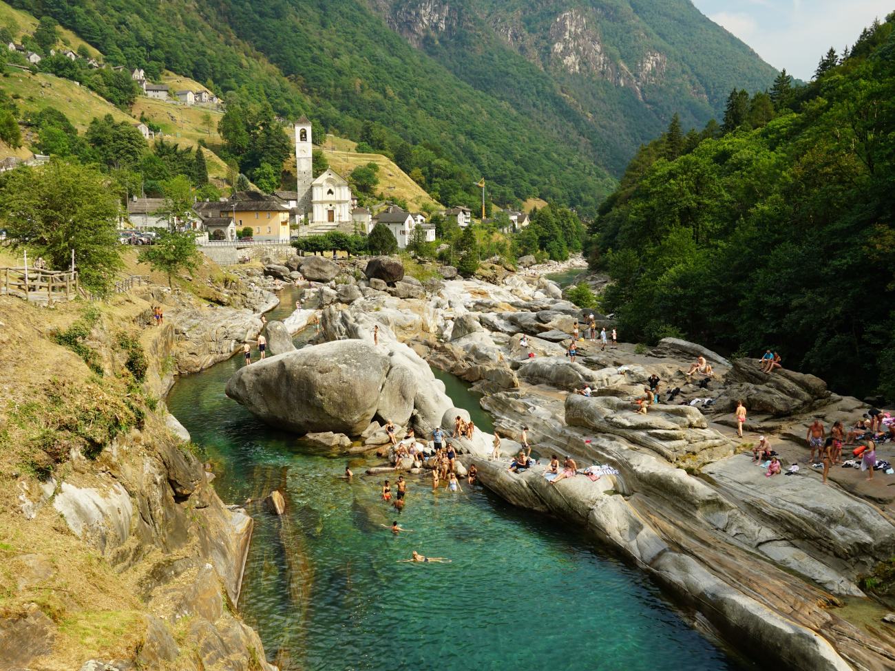 Das Verzasca-Tal im Tessin
