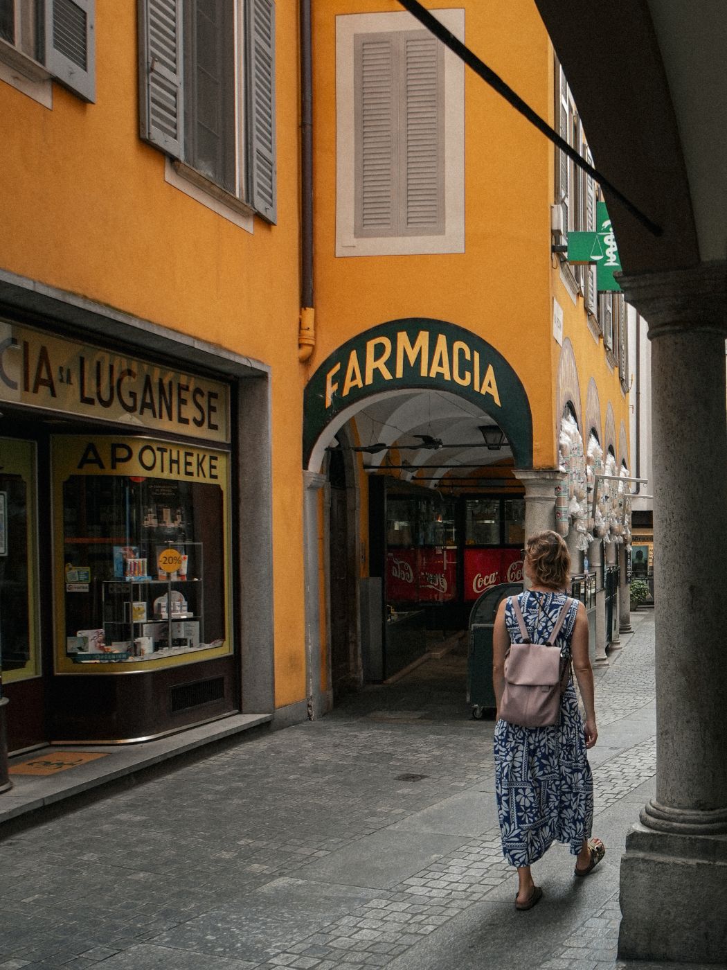In der Via Nassa in Lugano