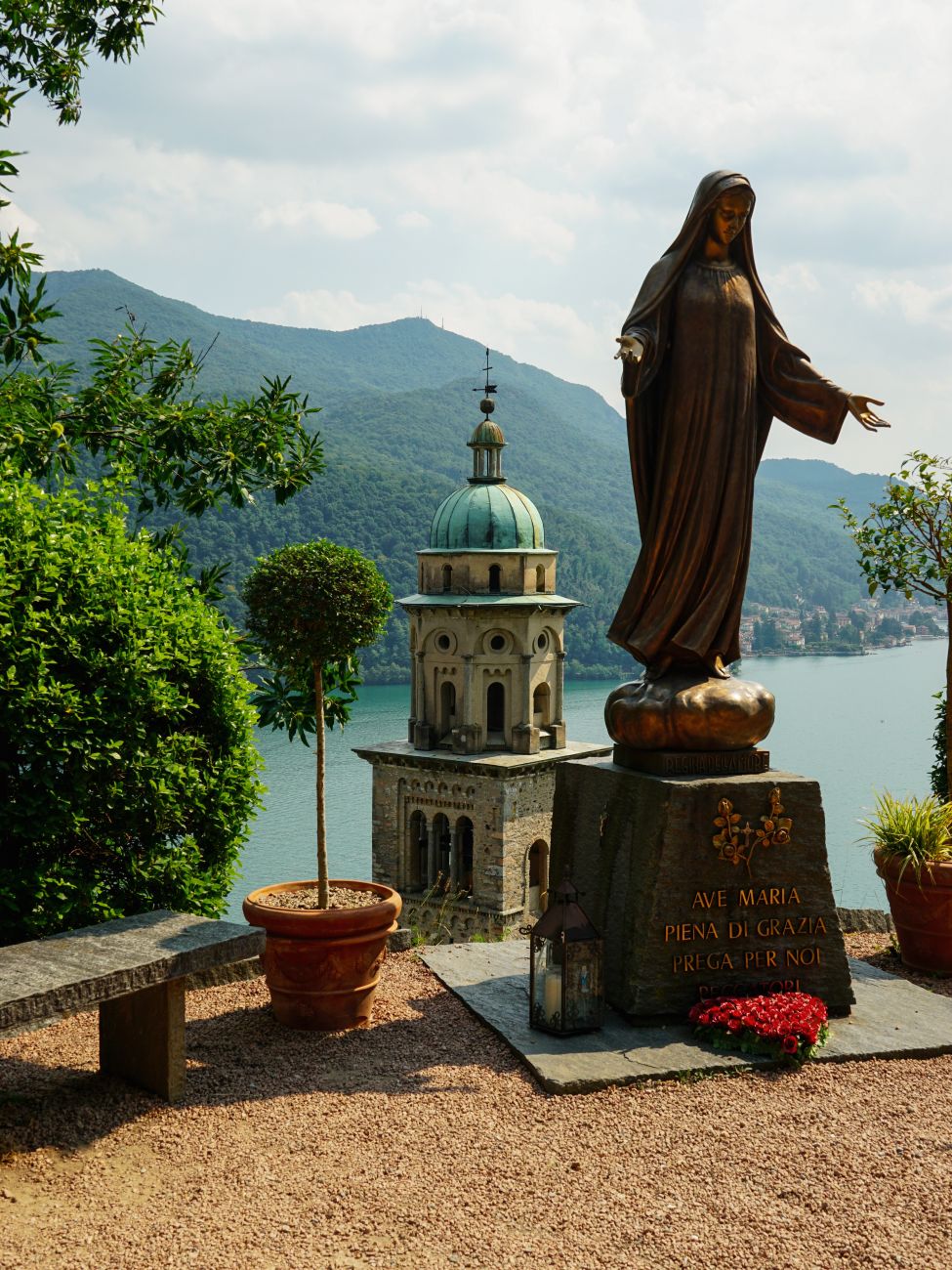 Marienstatue in Morcote