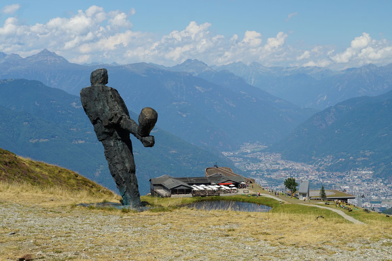 Der Kunstweg auf der Alpe Foppa