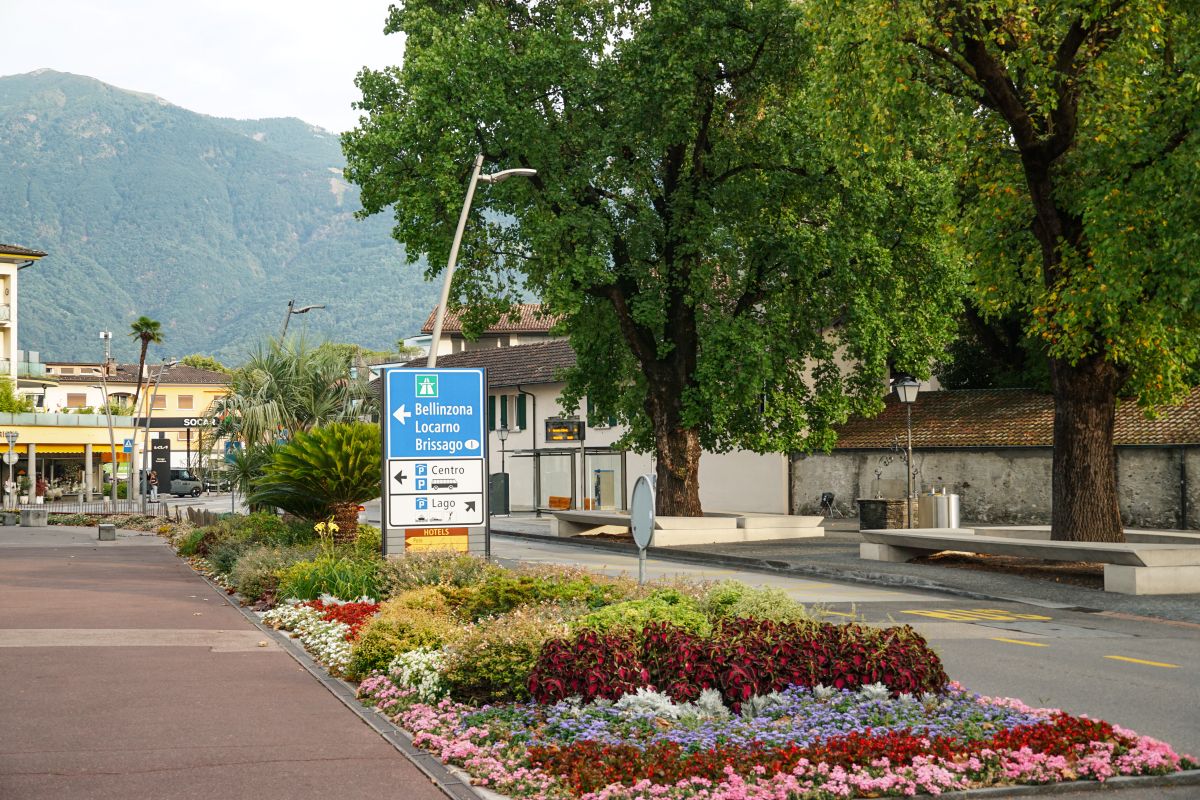 Parken in Ascona: Via Buonamano