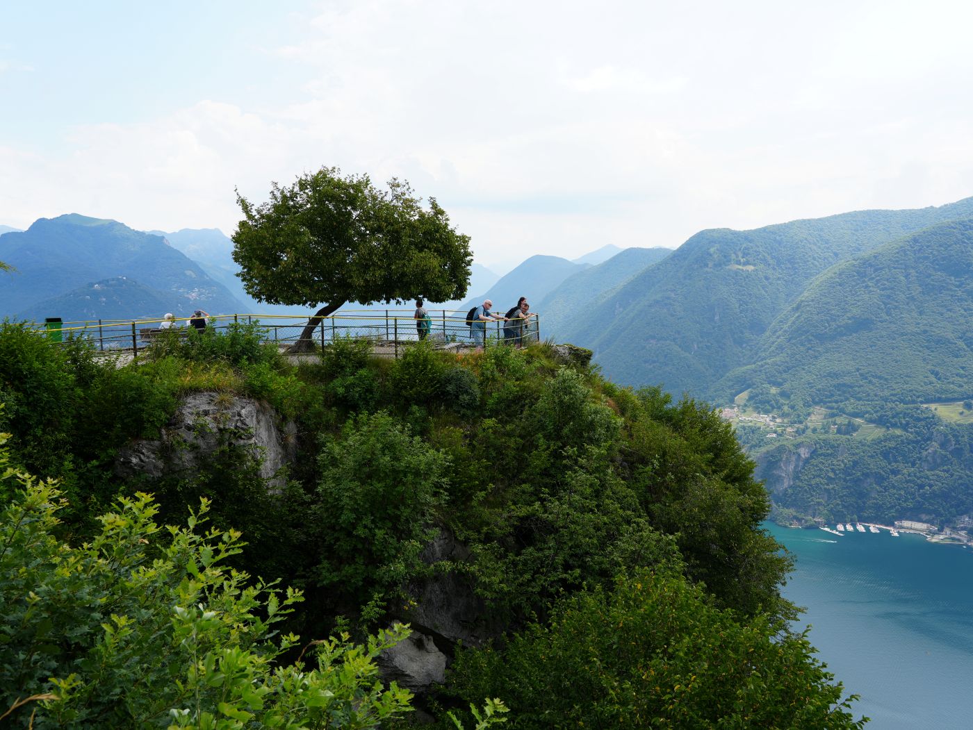 Aussichtsplattform auf dem Monte San Salvatore