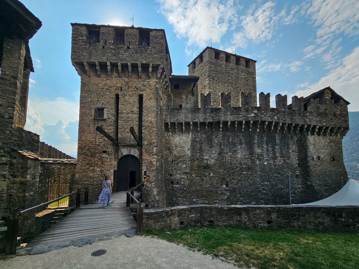 Burg Montebello in Bellinzona
