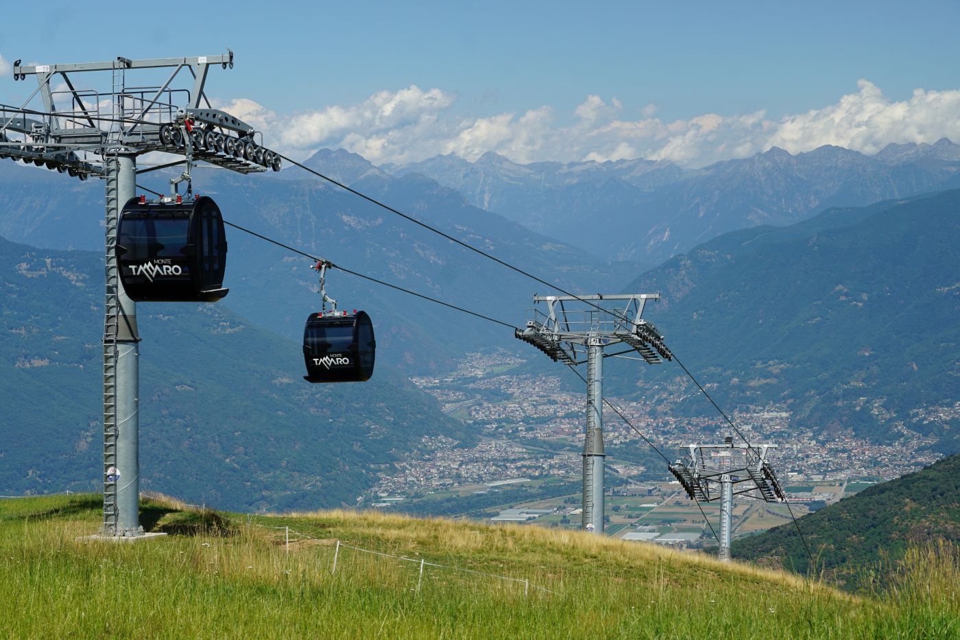 Gondelbahn auf den Monte Tamaro