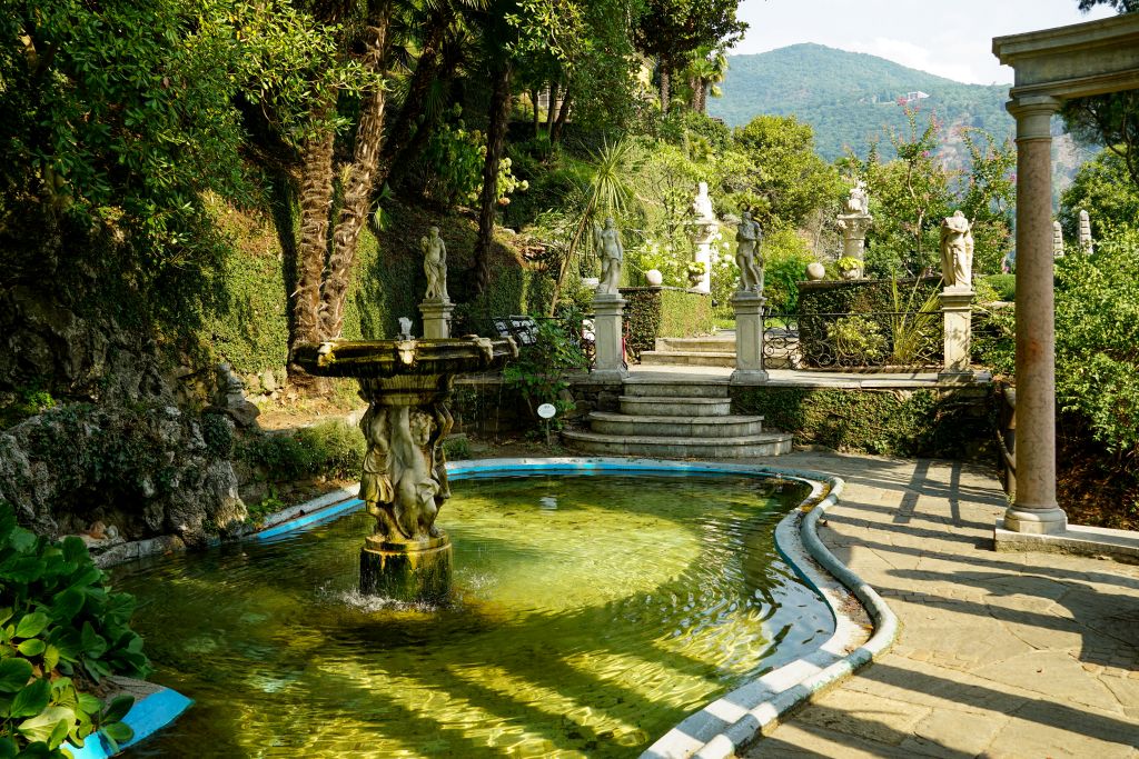 Mediterraner Teil des Parco Scherrer